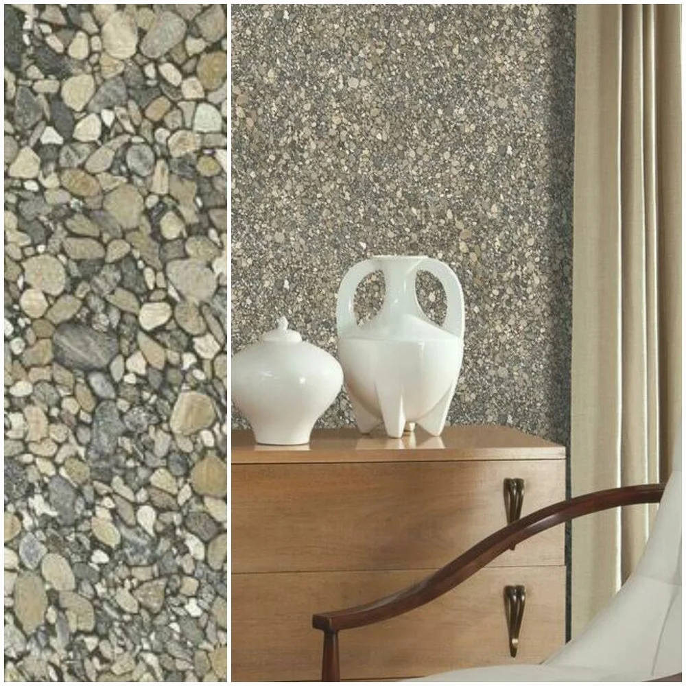 York Wallpaper Marinace Pebble